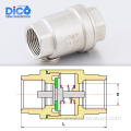 H12 200wog Stainless Steel Vertical Check Valve